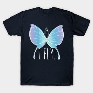 Blue Butterfly T-Shirt